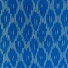 Pure Cotton Light Blue Ikkat With Honey Comb Weave Woven Blouse Fabric (1.26 meter)