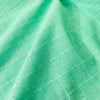 Pure Cotton Light Blue Tiny Leno Weave Woven Fabric