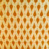 Pure Cotton Light Dabu Mustard With Droplets Hand Block Print Blouse Fabric ( 1 Meter )