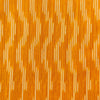 Pure Cotton Mustard Ikkat With Cream Wavy Stripes Weave Woven Fabric