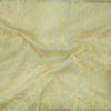 Pure Cotton Pastel Yellow With Floral Hakoba Embroidery Fabric