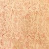 Pure Cotton Peach With Spring Hand Block Print Fabric