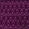 Pure Cotton Purple Mercerised Ikkat With Grey Simple Comb Weaves Woven Fabric