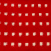 Pure Cotton Red Special Double Ikkat With Off White Squares Woven Fabric
