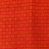 Pure Cotton Red With Yellow Woven Double Lines Handloom Fabric
