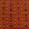 Pure Cotton Sambhalpuri Ikkat Intricate Weaved Stripes Brownish Mustard And Maroon Hand Woven Blouse Fabric (75 CM)