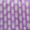 Pure Cotton Screen Print Pastel Purple With White Ajrak Motif Printed Fabric