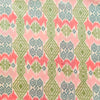 Pure Cotton Shades Of Pink Baby Pink Green Patola Screen Print Fabric