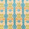 Pure Cotton Shades Of Sandy Blue Brown Patola Screen Print Fabric