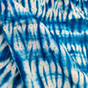 Pure Cotton Shibori Blue Tie And Dye Handmade Fabric