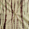 Pure Cotton Tie Dye Shibori Cream Beige Hand Made Fabric