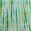Pure Cotton Shibori Greenish White With Shades Of Green Handmade Fabric