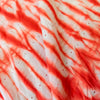 Pure Cotton Shibori Scarlet Tie And Dye Handmade Fabric