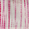 Pure Cotton Shibori White With Shades Of Pink Handmade Fabric