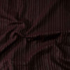 Pure Cotton South Handloom Brown With Silver Zari Stripes Woven Fabric