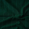 Pure Cotton South Handloom Dark Green With Silver Zari Stripes Woven Fabric