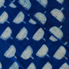 Pure Cotton Special Akola Indigo With Chalice Flower Hand Block Print Fabric