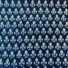 Pure Cotton Special Akola Indigo With Tiny Motifs Hand Block Print Fabric