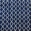 Pure Cotton Special Ankola Indigo With Diamond Stripes Hand Block Print Fabric