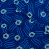 Pure Cotton Special Ankola Indigo With Textured Self Design With Tiny Flower Hand Block Print Fabric