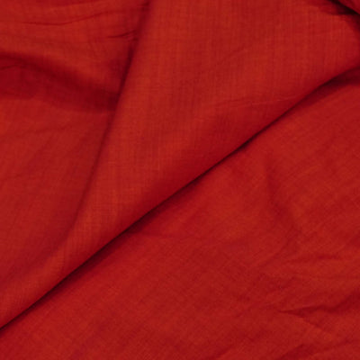 Pure Cotton Textured Peach Maroonish Pink Dhup Chaav Handloom Fabric