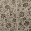 Pure Cotton Vanaspati Coffee Brown  Jaal Hand Block Print Fabric
