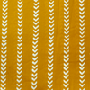 Pure Cotton Village Brown With Cream Arrow Heads Stripes Hand Block Print Fabric