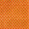 Pure Cotton With Shades Of Orange Triangles Screen Print Blouse Fabric (1 Meter)