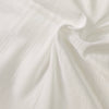 Pure Mul Cotton White Leno Patterned Weave Fabric