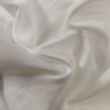 Pure Mul Cotton White Leno Weave Fabric Design