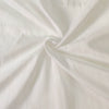 Pure Mul Cotton White Leno Weave Simple Self Stripes Fabric