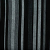 Pure South Cotton Blac Grey Uneven Line Stripes Woven Fabric