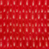 Pure Cotton Ikkat Cherry Red With Double Circle Weaves Hand Woven Fabric