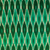 Pure Cotton Ikkat Shades Of Green  Weaves Hand Woven Fabric