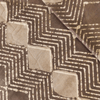 Pure Cotton Kashish Zigzag And Rhombus Stripes Hand Block Print Fabric (1.25 Meter)