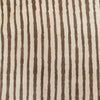 Pure Cotton Light Kashish With Medium Stripes Hand Block Print Fabric