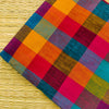 Pure Cotton Multi Coloured Woven Checks