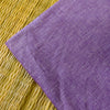 Pure Handloom Cotton Light Purple Woven Fabric