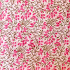 Pure Jaipuri Cotton With Pink Petal Flower Jaal Hand Block Print Fabric