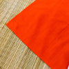 Pure Slub Cotton Bright Orange Handloom Fabric