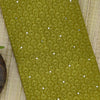 RAJASHREE - Pre Designed Pure Cotton Green Yellow Mirror Work Top Piece