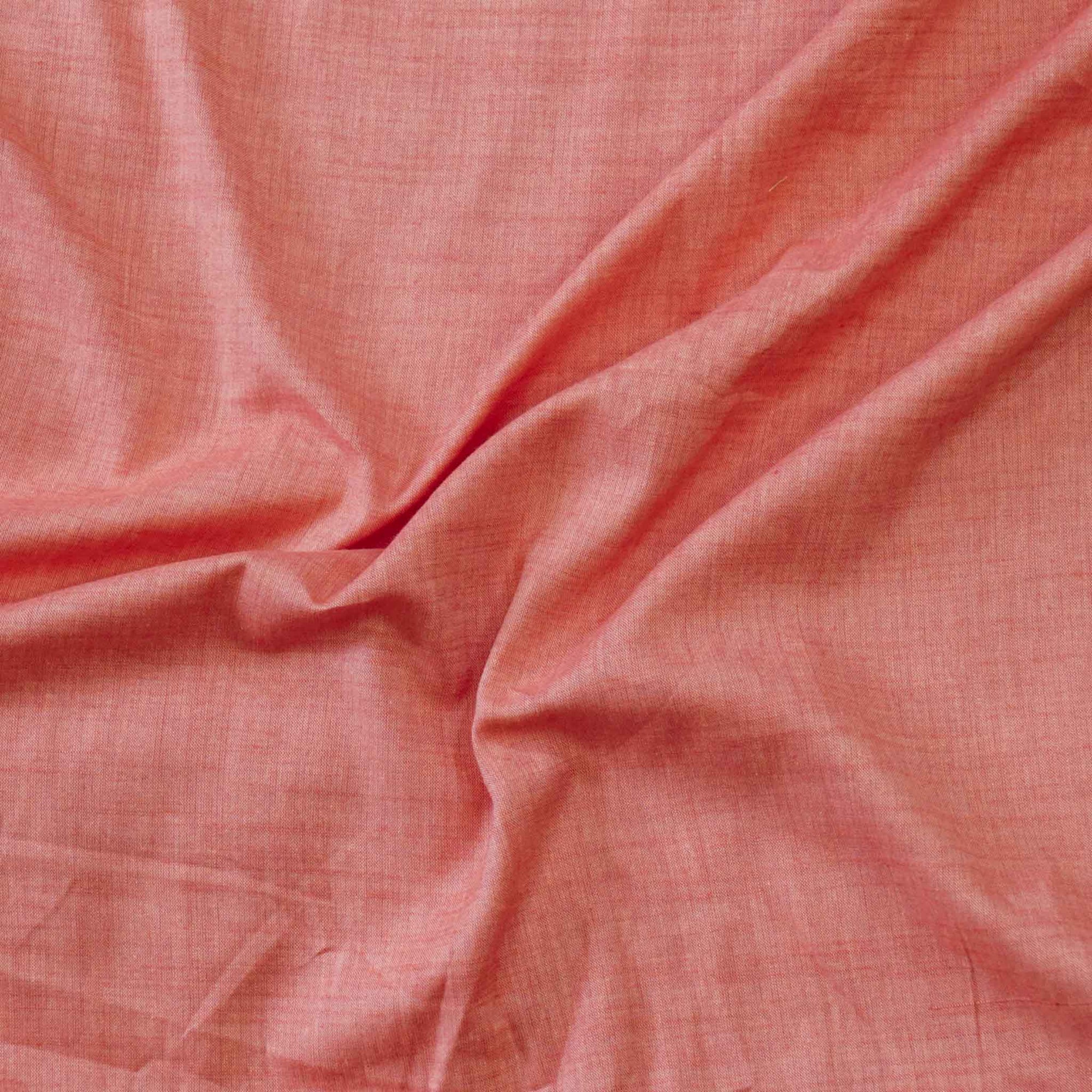 Rayon Slub Cotton Fabric Peach