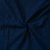 Rayon Slub Cotton Fabric Rich Blue