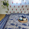 SLEEPING BEAUTY - Reversible Soft Cotton Stuffed Blanket Double Bed Razayi