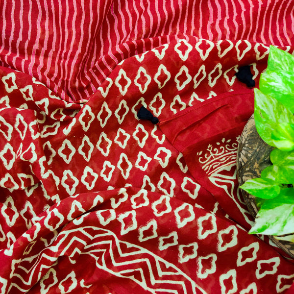 Sanskruti Roza Cotton Saree