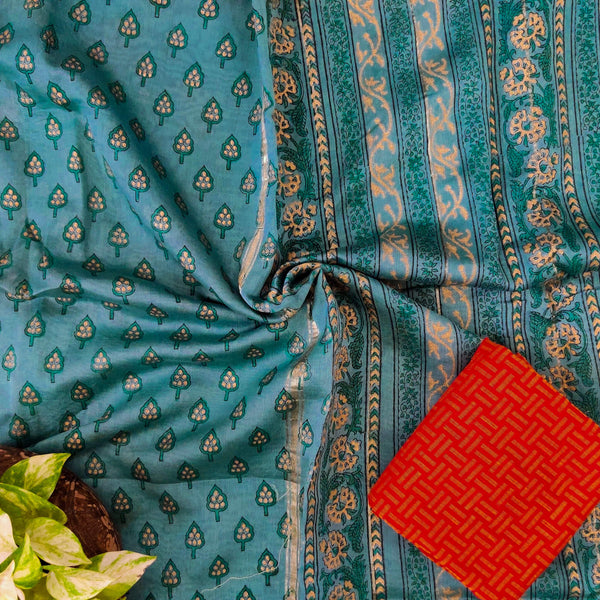 Sanskruti Tanu Chanderi Saree