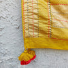 Sanskruti Yellow Rajwada Delicate Work Brocade Dupatta