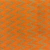 Silk Ikkat Orange With Beige W Weaves Woven Fabric
