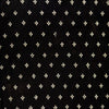 Slub Silk Royal Black With Tiny Embroidered Butti Fabric