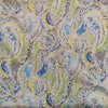 Surat Cotton Linen Textured Abstract Kairi Jaal Digitally Printed Fabric